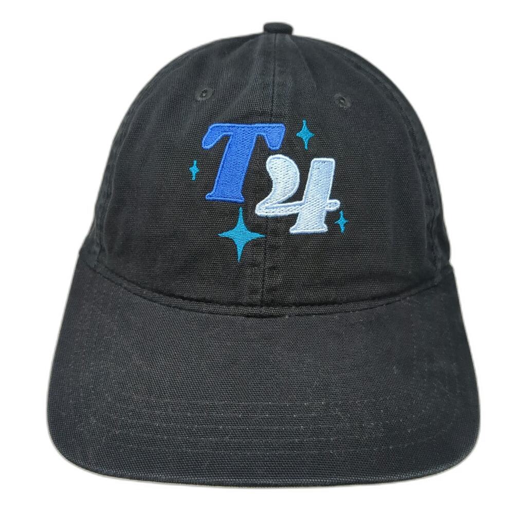 Carhartt Baseball Cap Black One Size Strapback T24 Sparkles Embroidery Hat